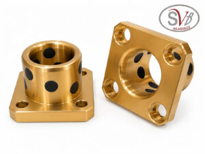 Graphite Filled Flange Bronze Bush
